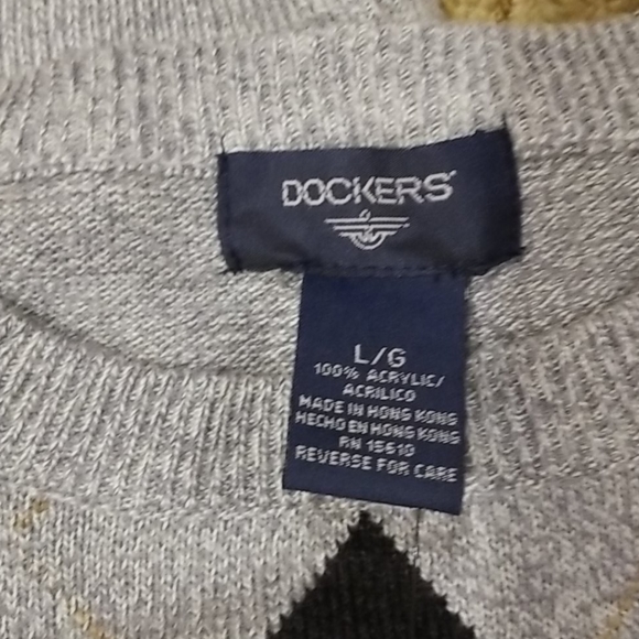 Nwt ! Dockers extra soft men's sweater size L - Picture 4 of 13